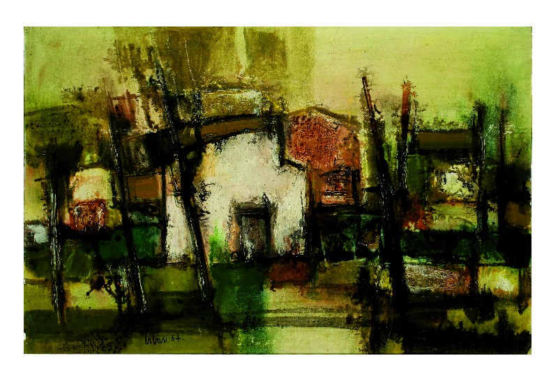 1964<br>Tempera<br>60 ^ 90 > cm