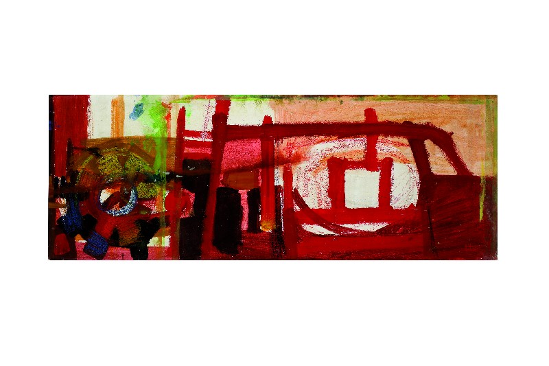 1966<br>Serigrafia/Tempera<br>51 ^ 142 > cm