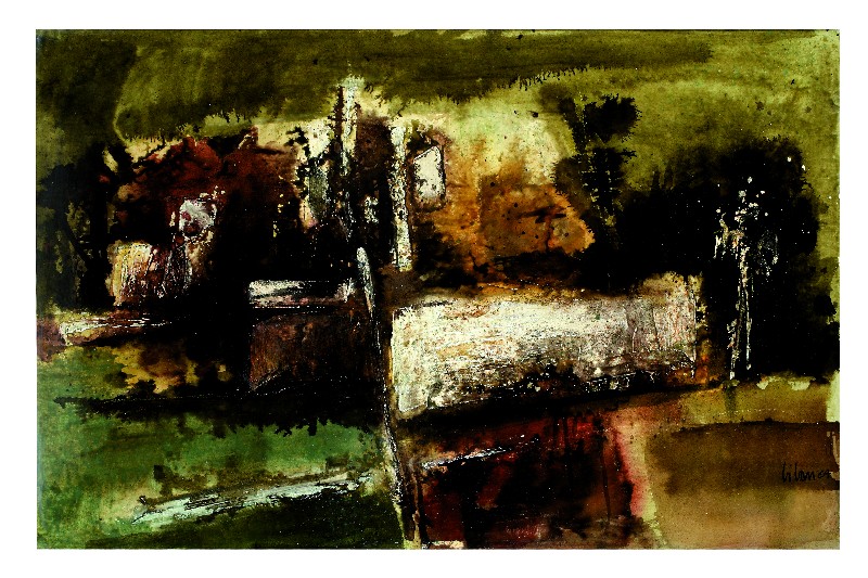 1964<br>Tempera<br>60 ^ 90 > cm